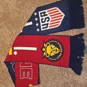 USA Utah Royals Soccer Scarf - Red and Blue Lioness High Quality One Team G7